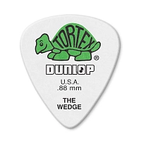 Dunlop 424P088 Tortex Wedge 12Pack  медиаторы, толщина 0,88 мм, 12 шт.