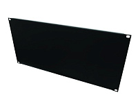 Omnitronic 19" Frontpanel - 3U пустая (глухая) панель-заглушка, 3U, материал 1.2 мм сталь, чёрное порошковое покрытие, размеры 480х133.5 мм