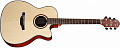 CRAFTER HT-250CE  электроакустическая гитара, верхняя дека ель, корпус красное дерево, цвет натуральный
