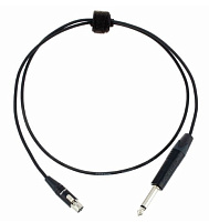 Cordial CPI 1 FP-RT 4 инструментальный кабель, XLR female 4-контактный - моноджек 6,3 мм, 1,0 м, черный