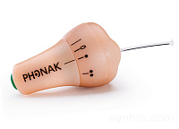 Phonak Invisity Four HA (169,4-176 МГц) миниатюрный радиомонитор (ушная вставка) с четырьмя программируемыми каналами