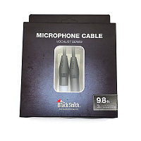 BlackSmith Microphone Cable Vocalist Series 9.8ft VS-XLRFTXLRM3 микрофонный кабель, 3 м, XLR "мама" - XLR "папа"