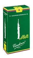 Vandoren SR303 трости для сопрано-саксофона, JAVA, №3, (упаковка 10 шт.)