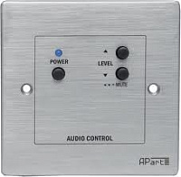 Apart ACP  Врезная проводная панель удаленного управления для Apart SDQ5PIR. Цвет серый металлик