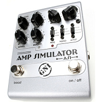 GNI AS1 Amp. Simulator аналоговый гитарный эффект, эмулятор различного типа усилителей и кабинетов