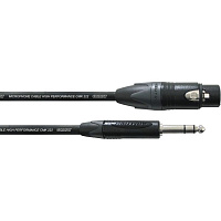 Cordial CPM 5 FV инструментальный кабель XLR мама - джек стерео 6.3 мм, Neutrik, длина 5 метров