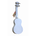 WIKI UK/SLAVE  гитара укулеле, сопрано, липа, рисунок "Славянский узор", чехол в комплекте