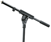 K&M 21160-300-55 верхний узел для микрофонной стойки журавль, длина 395 мм, резьба 3/8", сталь, чёрный