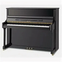 Ritmuller UP118R2(A111)  пианино, 118 см, цвет черный, полированное, медная фурнитура, Classic 