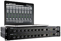 SHURE SCM820E-DAN 8-канальный цифровой автоматический микрофонный микшер   Dante