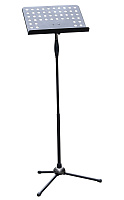 ROXTONE MUS002 Black Пюпитр на трех ногах, высота регулируемая: 75-150 см, размер подставки 35x48.5 см, цвет черный, вес 3.2 кг