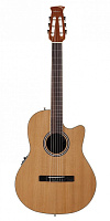 APPLAUSE AB24CС-4S Balladeer Mid Cutaway Nylon Natural Satin электроакустическая гитара (Китай)