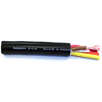 Mogami 3104-00 акустический кабель 4х4 мм2, 14.5 мм. чёрный
