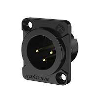 ROXTONE RX3MDHD-BG Разъем XLR "папа" панельный 