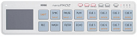 KORG NANOPAD2-WH портативный USB-MIDI-контроллер, 16 чувствительных к скорости нажатия пэдов, цвет белый