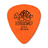 Dunlop 418R060 Tortex Standard 72Pack  медиаторы, толщина 0,6 мм, 72 шт.