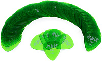Dunlop 486RML Gels M-L Green 72Pack  медиаторы, medium light, 72 шт.