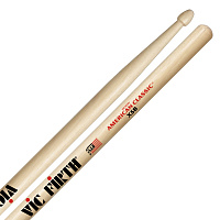 VIC FIRTH X5B  барабанные палочки, тип Extreme 5B с деревянным наконечником, материал - гикори, длина 16 1/2", диаметр 0,595", серия American Classic