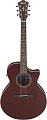 IBANEZ AE100-BUF электроакустическая гитара, цвет винный