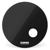 Evans BD18RB EQ3 Resonant Black 18" передний пластик для бас-барабана 18", черный