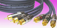 AVCLINK CABLE-906/0.75 Кабель видео компонентный 3 x RCA - 3 x RCA,  C803, NYS 373, длина 0.75 метра