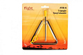 FLIGHT FTR-4 Треугольник Размер: 4'(10cм) Состав: металл, пластик
