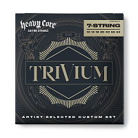 Dunlop TVMN1063-7 Trivium  струны для 7-струнной электрогитары, никель, Heavy Core, 10-63