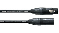 Cordial CPM 6 FM-FLEX кабель микрофонный XLR female/XLR male, разъемы Neutrik, 6,0 м, черный