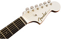 Fender Malibu Player ARG Электроакустическая гитара, цвет бело-золотистый