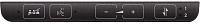 SHURE FP 5981 F OL7 2PK Накладка №7 для пульта председателя, с кнопками: селектор каналов, громкость, вкл. микрофон и выкл. всех. 2 шт.