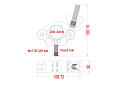 Xline 223P130 (KCP-830) Струбцина большая, до 300 кг 