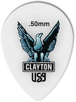 CLAYTON ST50/12 - медиатор 0.50 mm ACETAL polymer уменьшенный