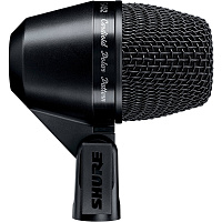 SHURE PGA52-XLR кардиоидный микрофон для ударных, c кабелем XLR-XLR