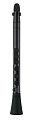 NUVO DooD (Black/Black) блокфлейта DooD, материал пластик, цвет чёрный, в комплекте кейс, запасные трости