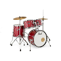 Pearl RS585C/C747 ударная установка из пяти барабанов, цвет Matte Red