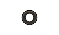 Wize Pro CAE Декоративное кольцо для использования со штангами на фальшпотолке, цвет чёрный