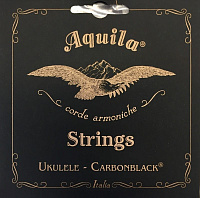 AQUILA CARBONBLACK 144U струны для укулеле баритон (Low D-G-B-E)