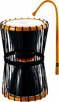MEINL TD7BK - этнический африканский инструмент Говорящий барабан 7 1/2", стекловолокно, чёрный