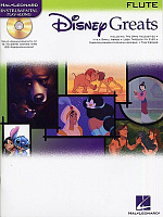 HL00841934 - Disney Greats: Flute - книга: сборник хитов из мультфильмов Диснея, 24 страницы, язык - английский