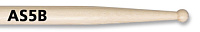 VIC FIRTH AS5B барабанные палочки, гикори, круглый наконечник дерево