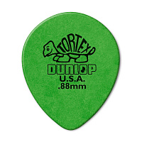 Dunlop 413R088 Tortex Teardrop 72Pack медиаторы, толщина 0,88 мм, 72 шт.