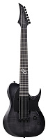 Solar Guitars T2.7FBB  7-струнная электрогитара, HH, fixed bridge, цвет черный берст