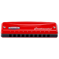 VOX Continental Harmonica Type-2-C Губная гармоника, тональность до мажор, цвет красный
