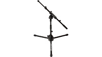 Ultimate Support JS-MCTB50  стойка микрофонная низкая "журавль" на треноге с телескопическим коленом 42-74см, черная