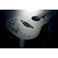 LAG GLA LE18-SK1DCE  электроакустическая гитара, дредноут, цвет черный