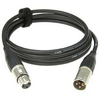 KLOTZ M1FM1N1000 готовый микрофонный кабель MY206, длина 10м, XLR/F Neutrik, металл - XLR/M Neutrik, металл