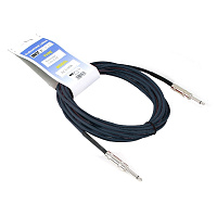 Invotone ACI1005/BK  инструментальный кабель, mono jack 6.3  mono jack 6.3, длина 5 метров, цвет черный