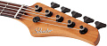 Schecter C-5 STANDARD TB Бас-гитара, 5 струн, цвет TOBACCO BURL