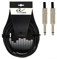 ALPHA AUDIO Pro Line 190510 кабель инструментальный 2х моноджек 6.3 мм, длина 9 метров