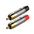 ROXTONE RF2CS-NG (set) Набор из двух разъемов RCA, цвет серебристый